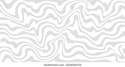 Abstract Grey and White Wavy Line Pattern Background Vector Design for Modern Layouts

