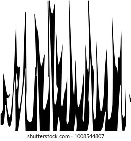 Abstract grid background pattern. Black and white vector line illustration
