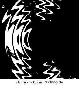 Abstract grid background pattern. Black and white vector line illustration