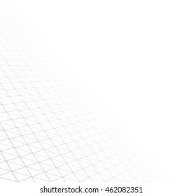Abstract grid background with perspective. Vector illustration eps10.