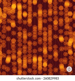 Abstract grid background. Vector illustration. 

