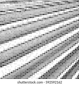 Abstract grid dot background pattern. Spotted halftone vector line ray illustration