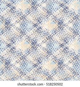 Abstract grid fabric background. Vector design.