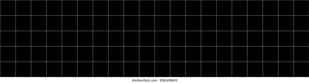 Abstract grid. Futuristic widescreen design. Banner for technology, design and retro. Vector illustration.