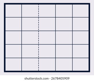 Abstract grid with geometric lines and shapes in a tech background.