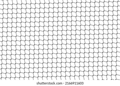 Abstract grid line Rope mesh seamless background. vector illustration for sport soccer, football, volleyball, tennis net, or Fisherman hunting net rope trap texture pattern. string wire barrier fence.