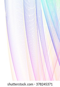 abstract grid lines, vector composition with motion effect