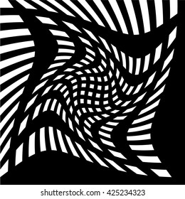 Abstract grid, mesh backgrounds with different distortions.