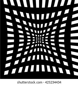 Abstract grid, mesh backgrounds with different distortions.