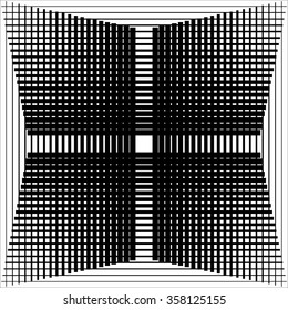 Abstract grid, mesh, grillage or lattice pattern. Abstract monochrome background with intersecting lines. Seamlessly repeatable.