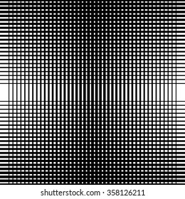 Abstract grid, mesh, grillage or lattice pattern. Abstract monochrome background with intersecting lines. Seamlessly repeatable.