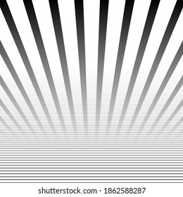 Abstract grid, mesh. Lattice, grating in perspective 3d