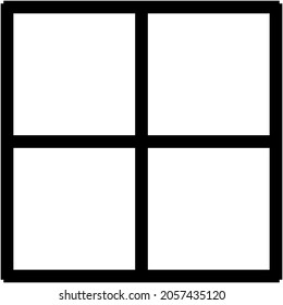 Abstract grid, mesh, lattice, grating geometric element