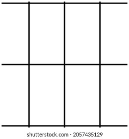 Abstraktes Gitter, Gitter, Gitter, gerissenes geometrisches Element