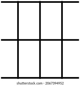 Cuadrícula abstracta, malla, entramado, elemento geométrico de graficación