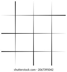 Abstract grid, mesh, lattice, grating geometric element