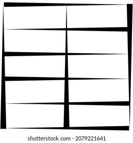 Abstraktes Gitter, Gitter, Gitter, gerissenes geometrisches Element