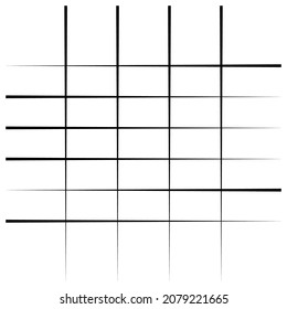 Abstract grid, mesh, lattice, grating geometric element