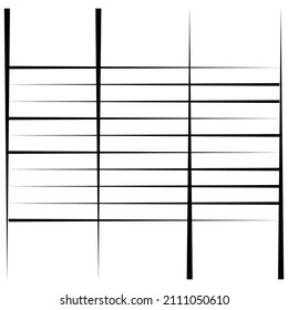 Abstraktes Gitter, Gitter, Gitter, gerissenes geometrisches Element