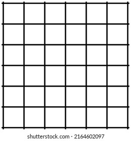 Abstract grid, mesh, lattice, grating geometric element