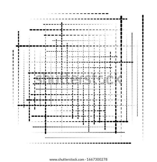 abstract
grid, mesh of random scatter chunks, pieces. geometric abstract
illustration. geometric matrix, array
pattern