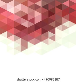 Abstract grid mosaic background