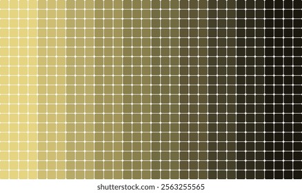 Abstract Grid Pattern: Gradient of Olive Green and Black Squares