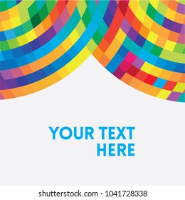 Abstract grid square pixel mosaic colorful background. Creative Design Templates. Can be adapt to Brochure, Annual Report, Magazine, Poster, Corporate Presentation, Portfolio, Flyer, Banner, Website
