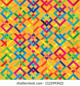 Abstract grid square pixel mosaic colorful background. Creative Design Templates. Can be adapt to Brochure, Annual Report, Magazine, Poster, Corporate Presentation, zigzag, Flyer, Banner, Website