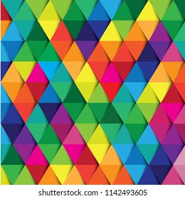 Abstract grid square pixel mosaic colorful background. Creative Design Templates. Can be adapt to Brochure, Annual Report, Magazine, Poster, Corporate Presentation, zigzag, Flyer, Banner, Website