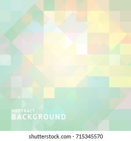 Abstract grid square pixel mosaic background. Creative Design Templates.