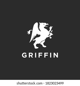 abstract griffin logo. griffin icon