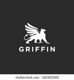 abstract griffin logo. griffin icon