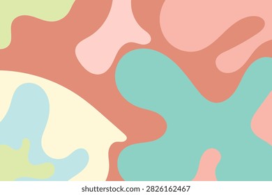 
Abstract groovy pattern background. Groovy Psychedelic Rainbow Pattern. Vector illustration. Hand drawn geometric bulky lines.