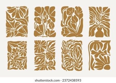 Abstract groovy Y2K background set. Vector posters in trendy retro psychedelic 2000s style. Aesthetic hippie. Girly cute design.