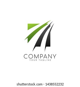 Abstract Grow Finance Logo Vector