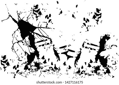 abstract grung background vector with a simple concept for design purposes.