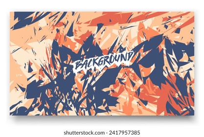 Abstract grunge background. Abstract backgrounds for banner, poster, backdrop, creative project, stickers, etc. Vector background.	