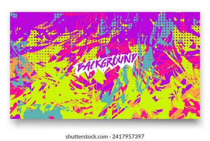 Abstract grunge background. Abstract backgrounds for banner, poster, backdrop, creative project, stickers, etc. Vector background.	