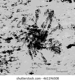 Abstract grunge background in black and grey colors.