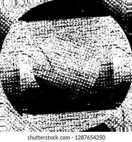 Abstract grunge background black and white