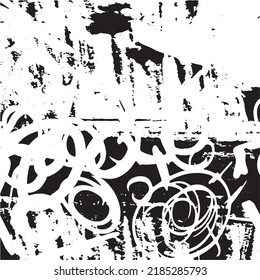 Antecedentes abstractos en blanco y negro