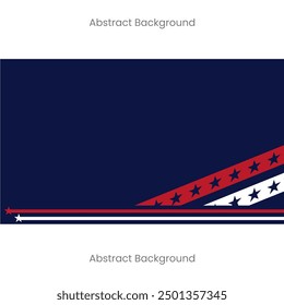 Abstract grunge background of blue, red, and white colors of united states flag with text space area