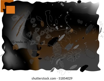 Abstract grunge background with blurring