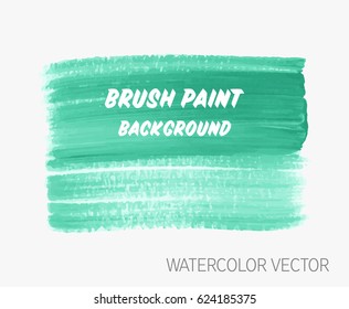 Abstract grunge background brush paint acrylic texture design poster illustration vector. Perfect watercolor design for headline, logo and sale banner. 