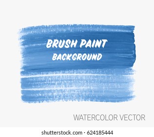 Abstract grunge background brush paint acrylic texture design poster illustration vector. Perfect watercolor design for headline, logo and sale banner. 