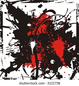 Abstract grunge background. Check my portfolio for more backgrounds as well as thousands of other great vector items.
