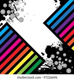 Abstract grunge background. Clip-art