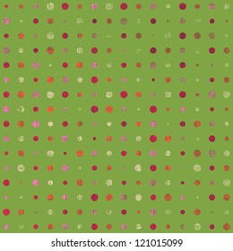 Abstract grunge background - color dots. EPS10 vector illustration.