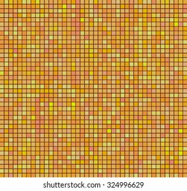 Abstract grunge background with colored circle and square. Vector texture